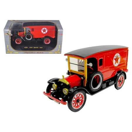 Signature Models 1920 White Delivery Van Texaco Red 1-32 Diecast Car Model 32322tx